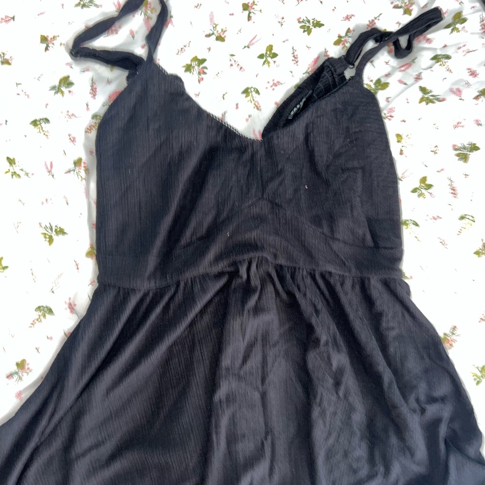 Torrid Black Textured Fabric